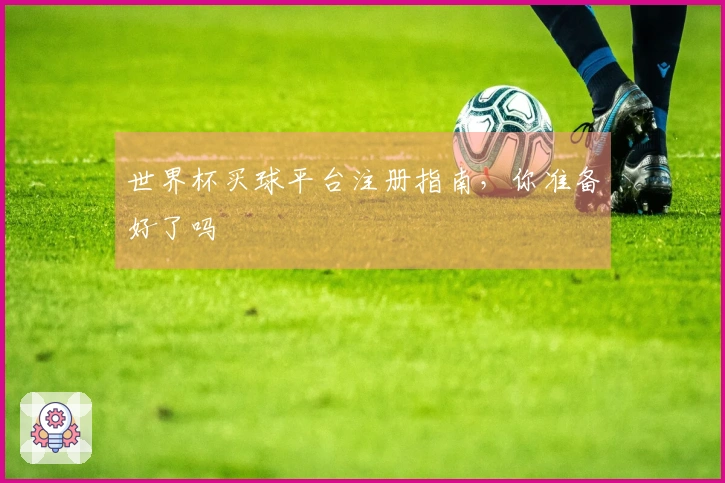 世界杯买球平台注册指南，你准备好了吗